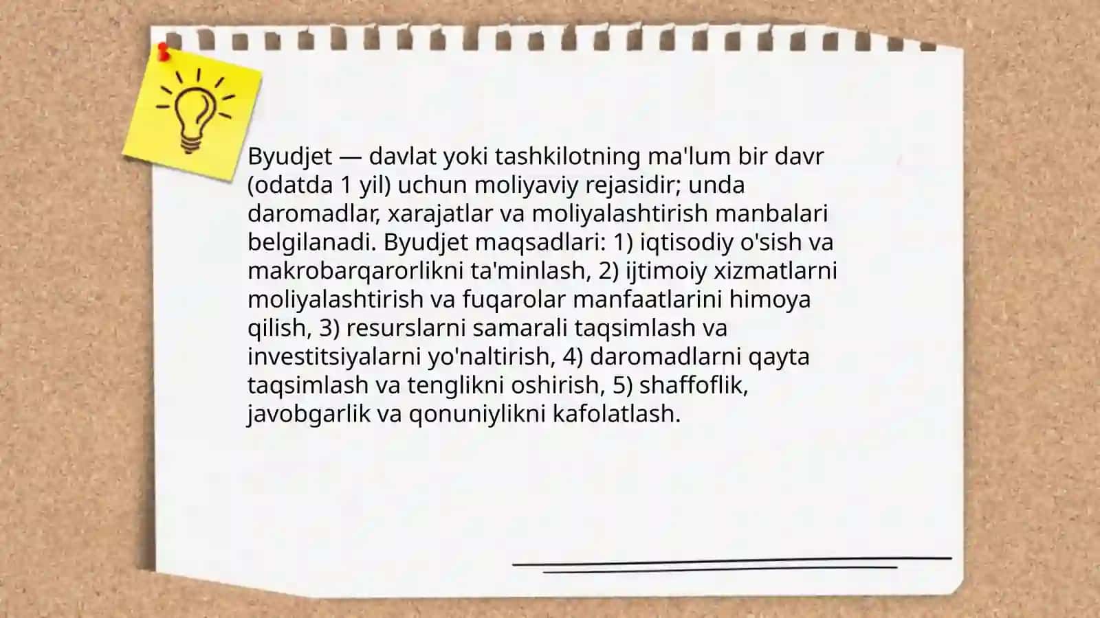 Byudjet tuzilishi va byudjet tizimi va uning asosiy tamoyillari 3