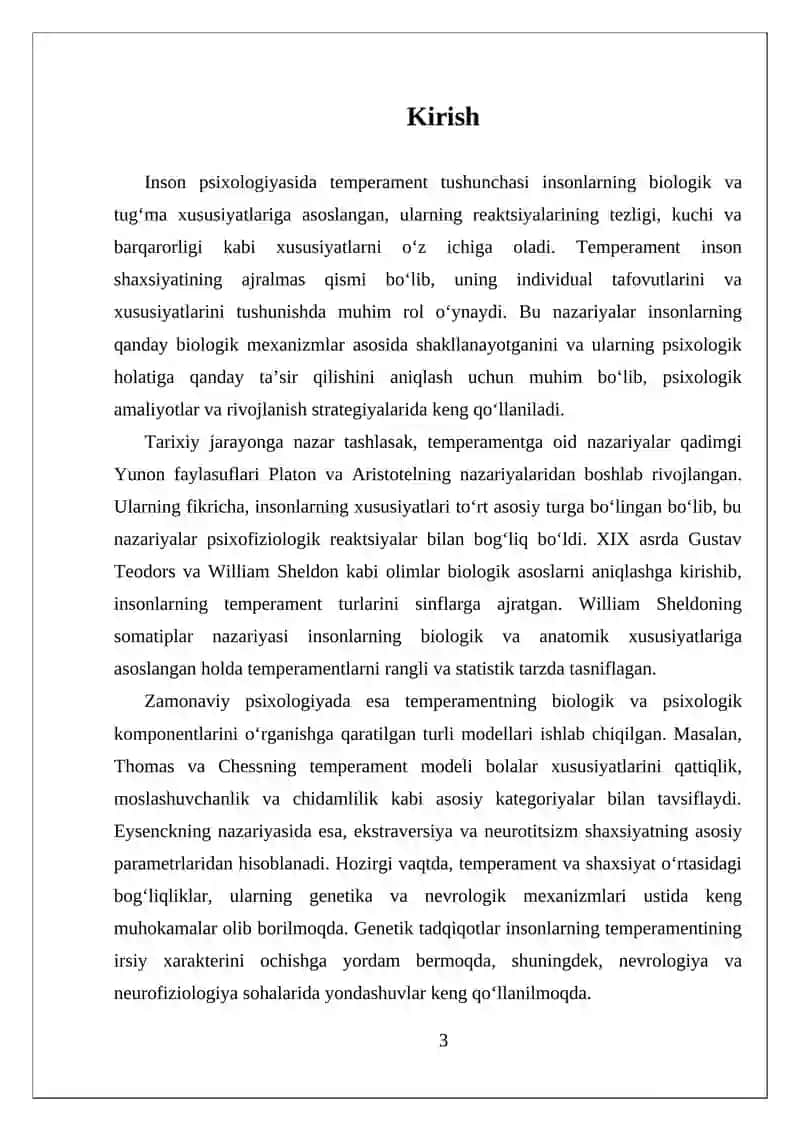 TEMPERAMENT BORASIDAGI PSIXOLOGIK NAZARIYALAR 3
