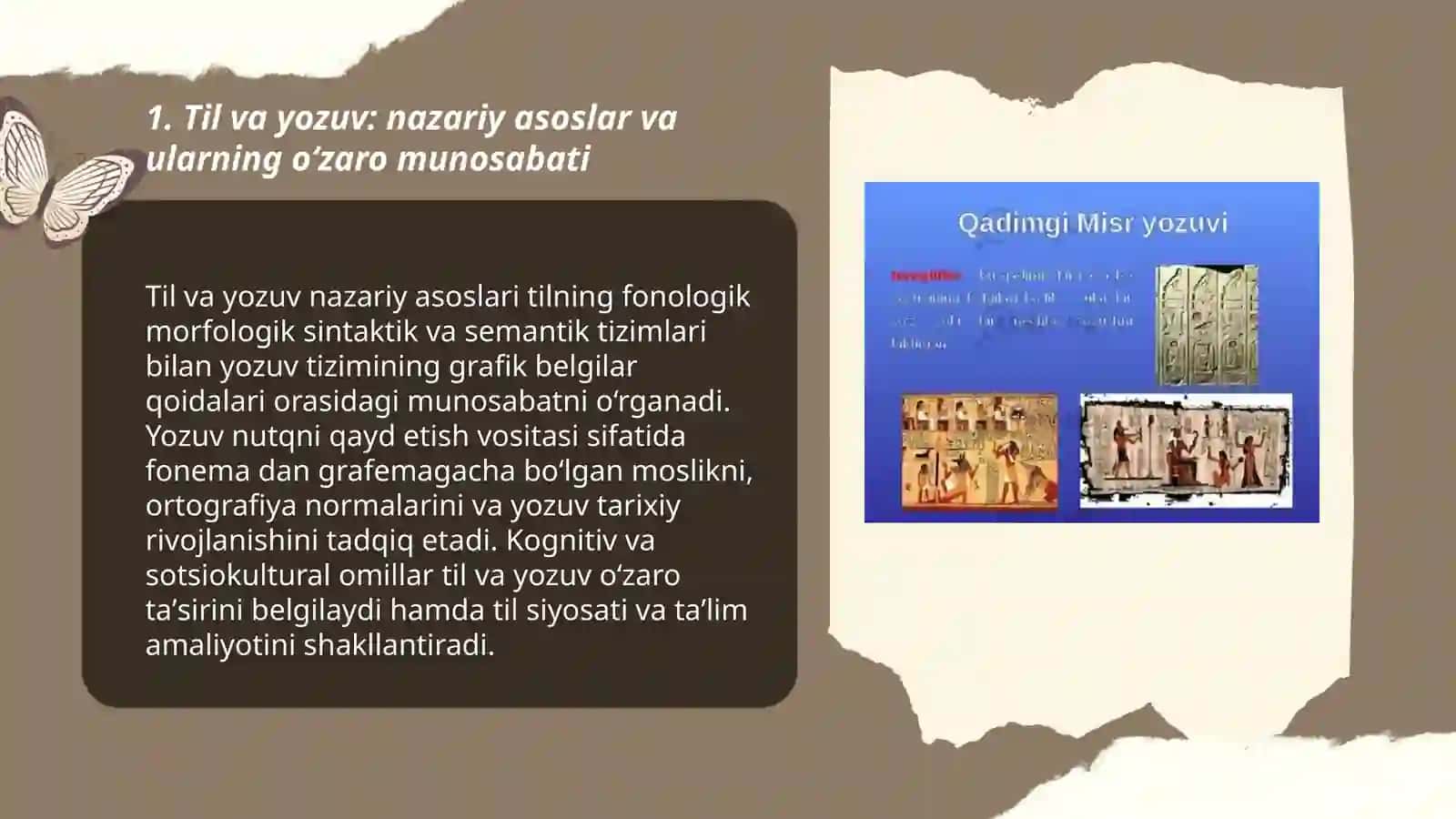 Til va yozuv ularning oʻzaro munosabatlari 3