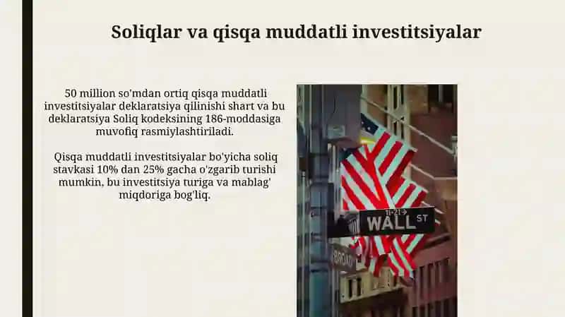 Qisqa muddatli moliyaviy investitsiyalar: Aktsiyalar 3