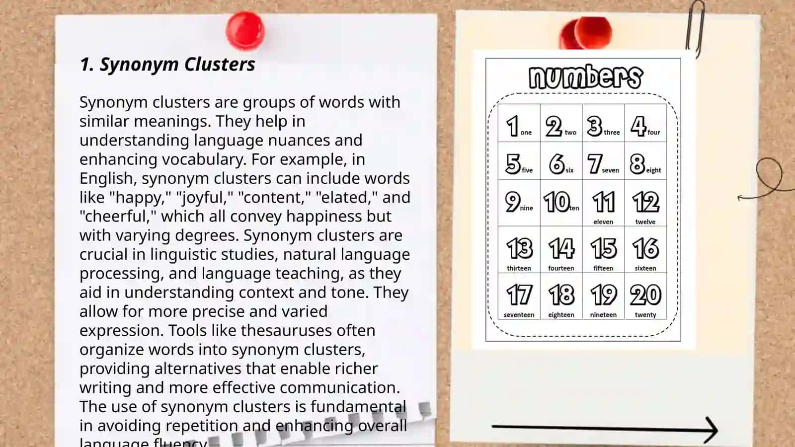 Resource for increasing vocabulary dictionary register word indicators 3