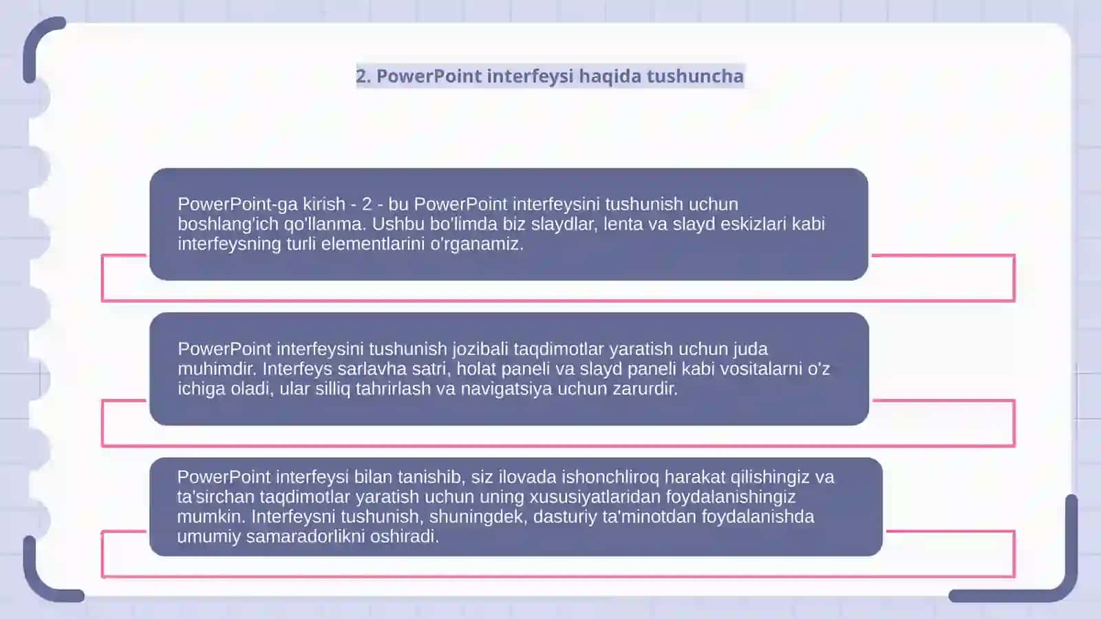 Power Pointga kirish 3