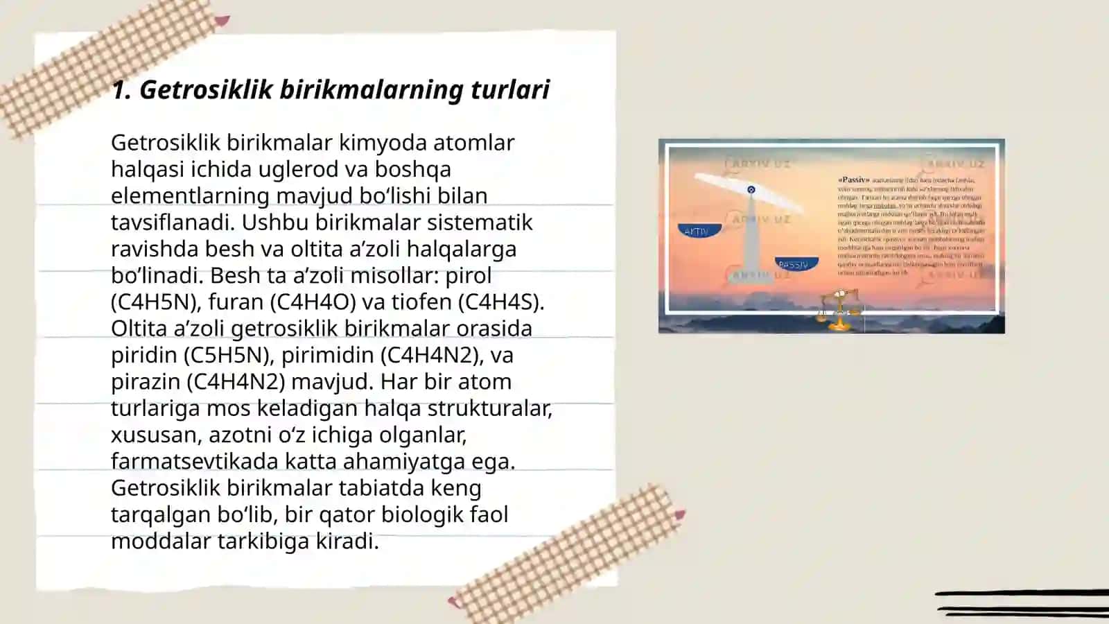 Biologik aktiv geterosiklik birikmalar 3