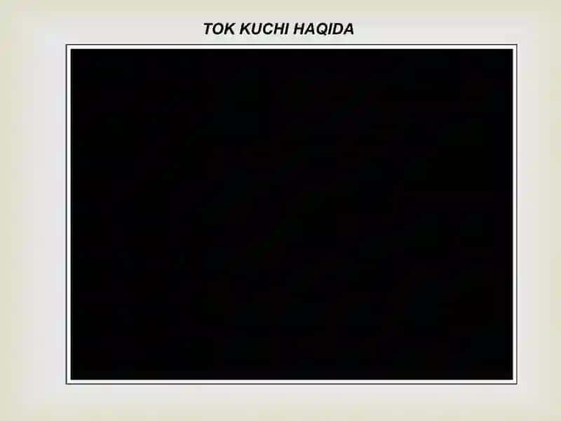 Tok kuchiga doir masalalar yechish metodikasi 3