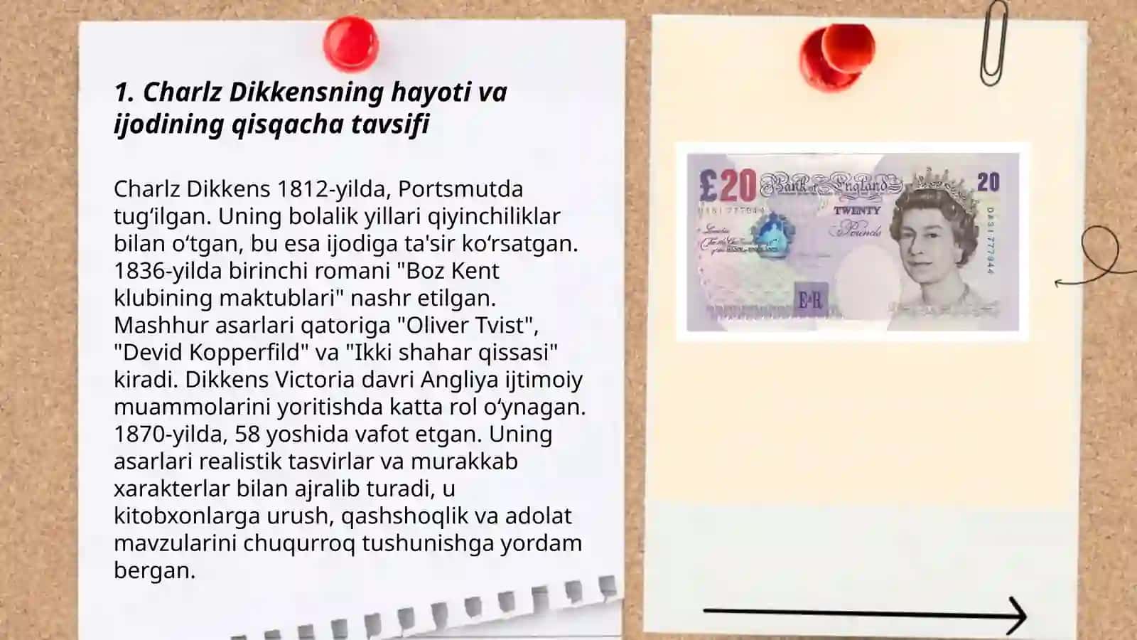 Charlz Dikkens Adabiy Hayoti 3