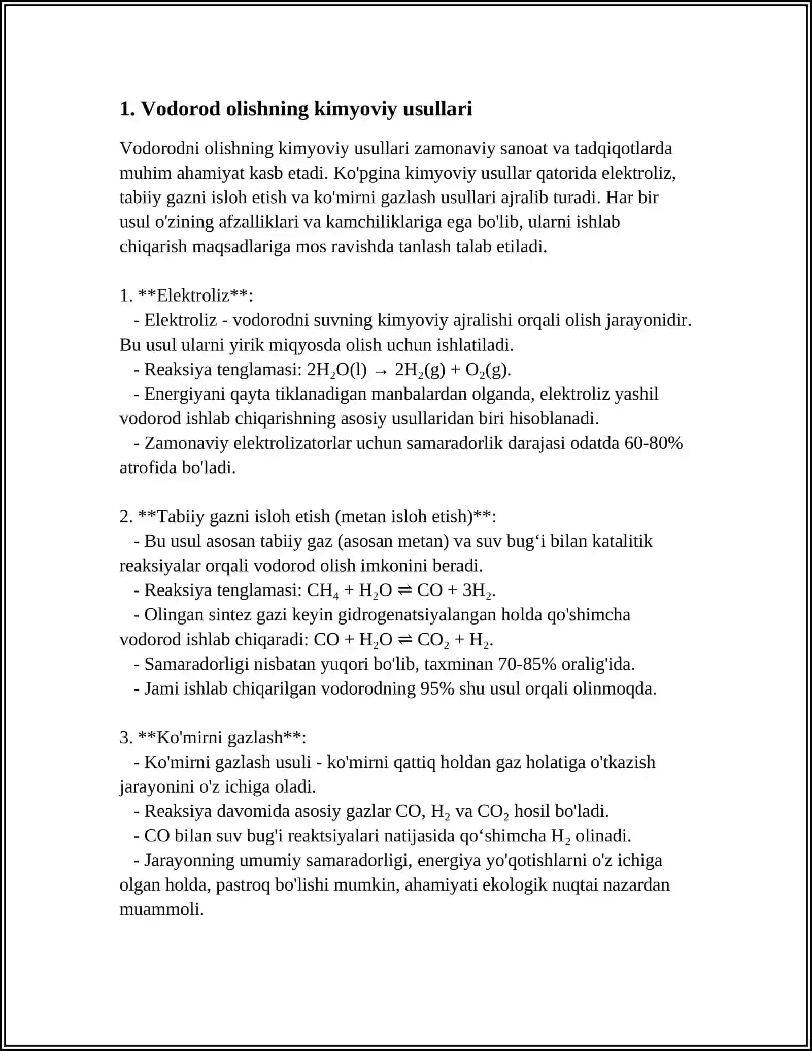 VODOROD OLISH TEXNOLOGIYASI 3