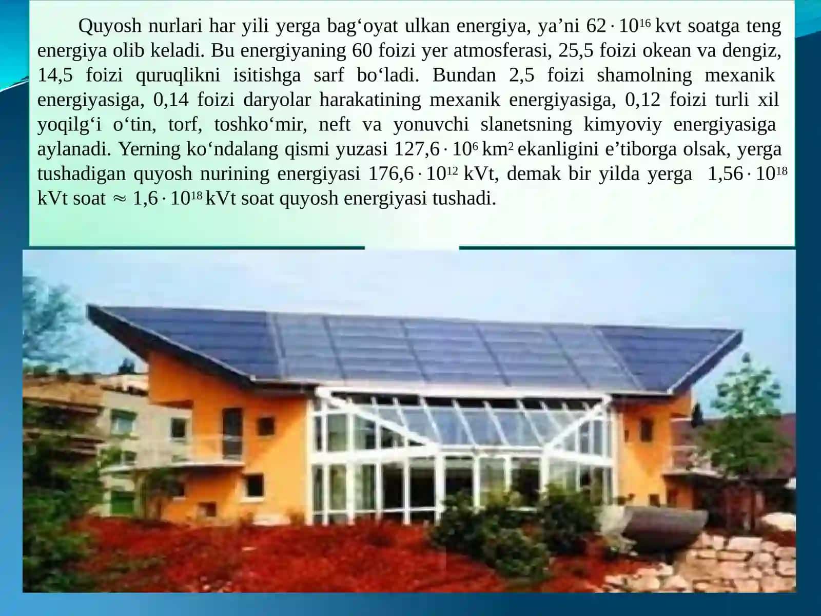 Quyoshenergetikasi shamol energetikasi 3