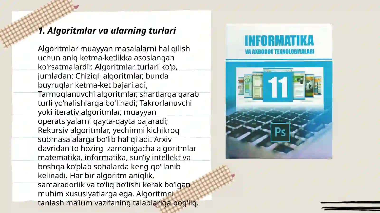 Informatika 7 sinf 3