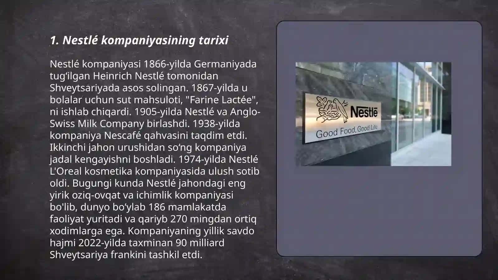 Nestle kompaniyasi 3