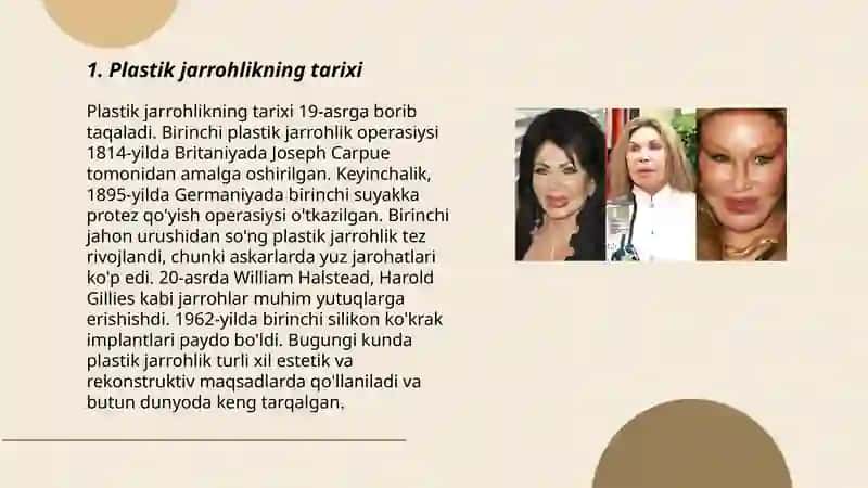 Plastik jarrohlik 3