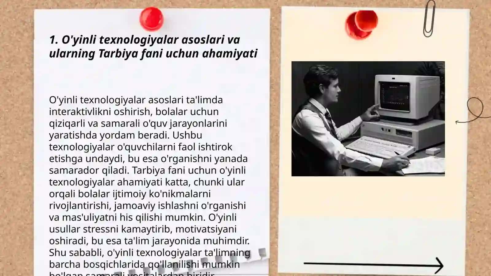 O'yinli texnologiyalardan foydalanish 3