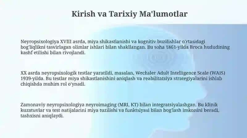 Neyropsixologik tekshirish usullari 3