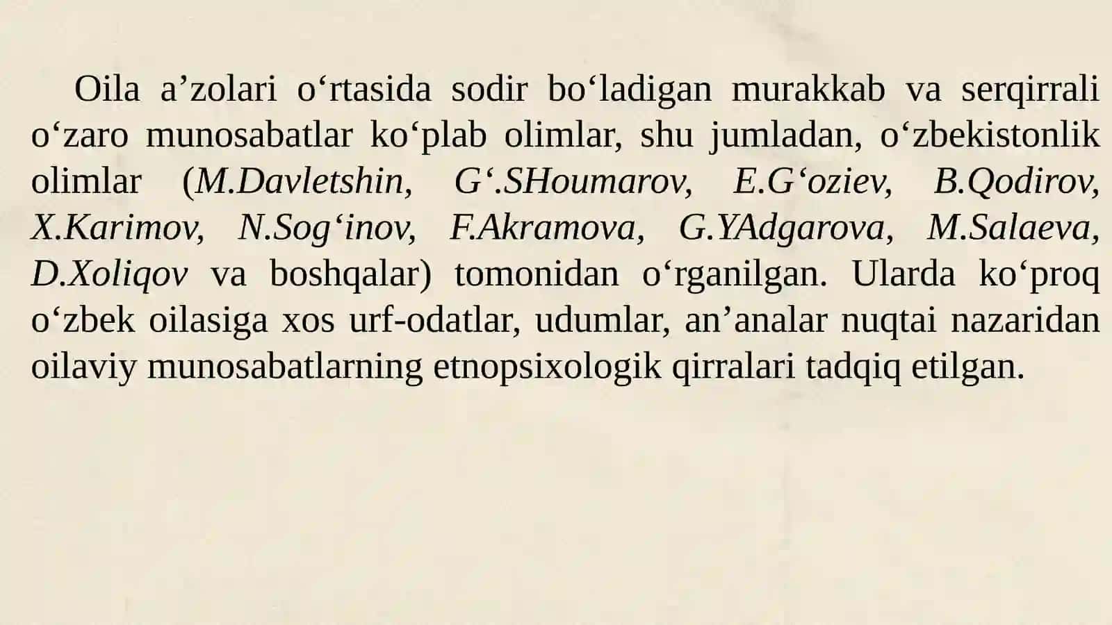 Er-xotin juftligining shakllanishi 3