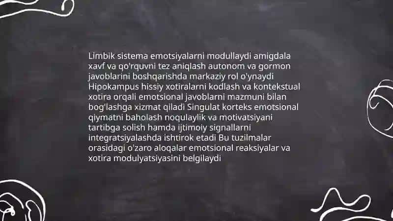 Emotsiyalarning neyrofiziologik asoslari 3