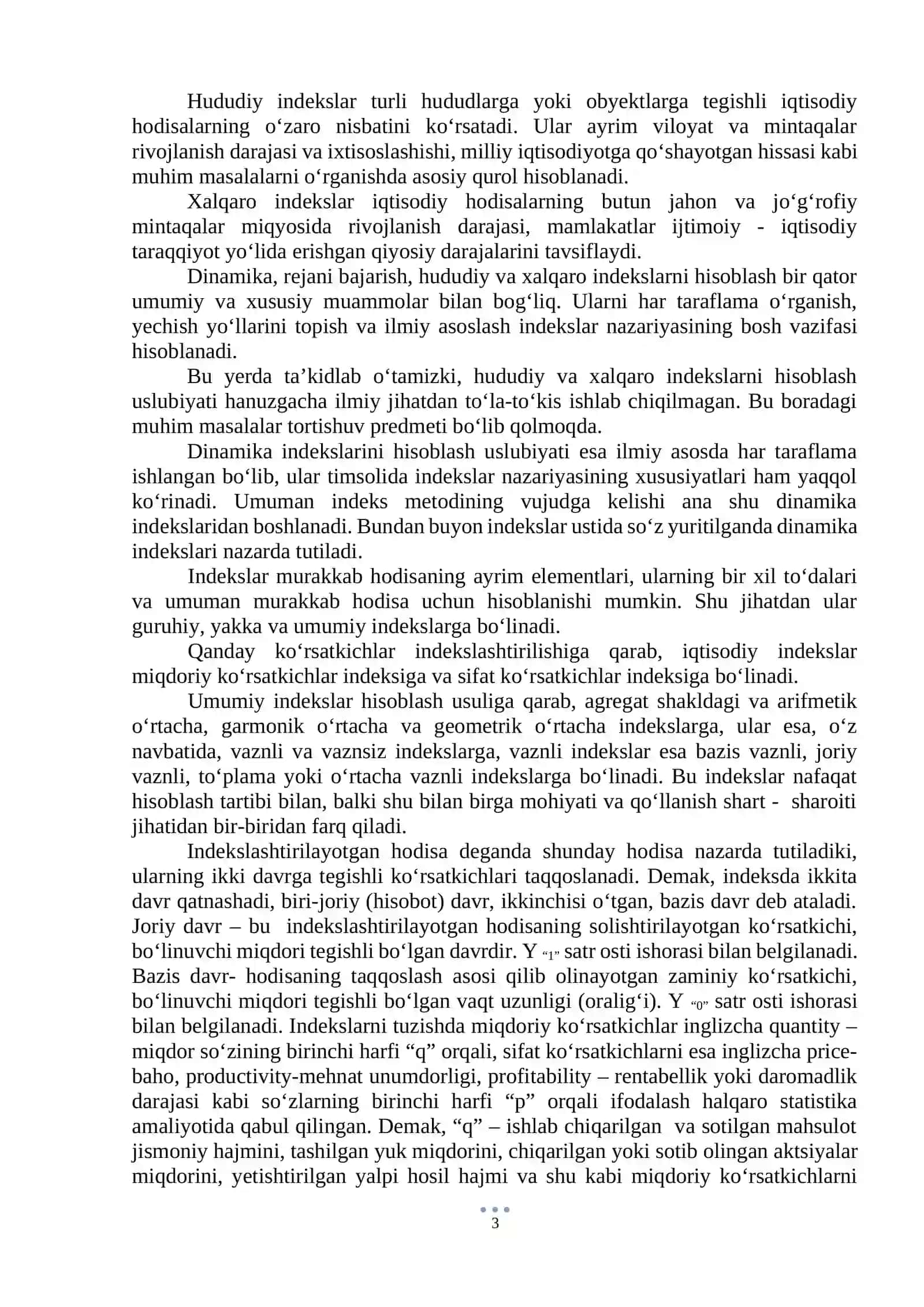 IQtisodiy indekslar 3