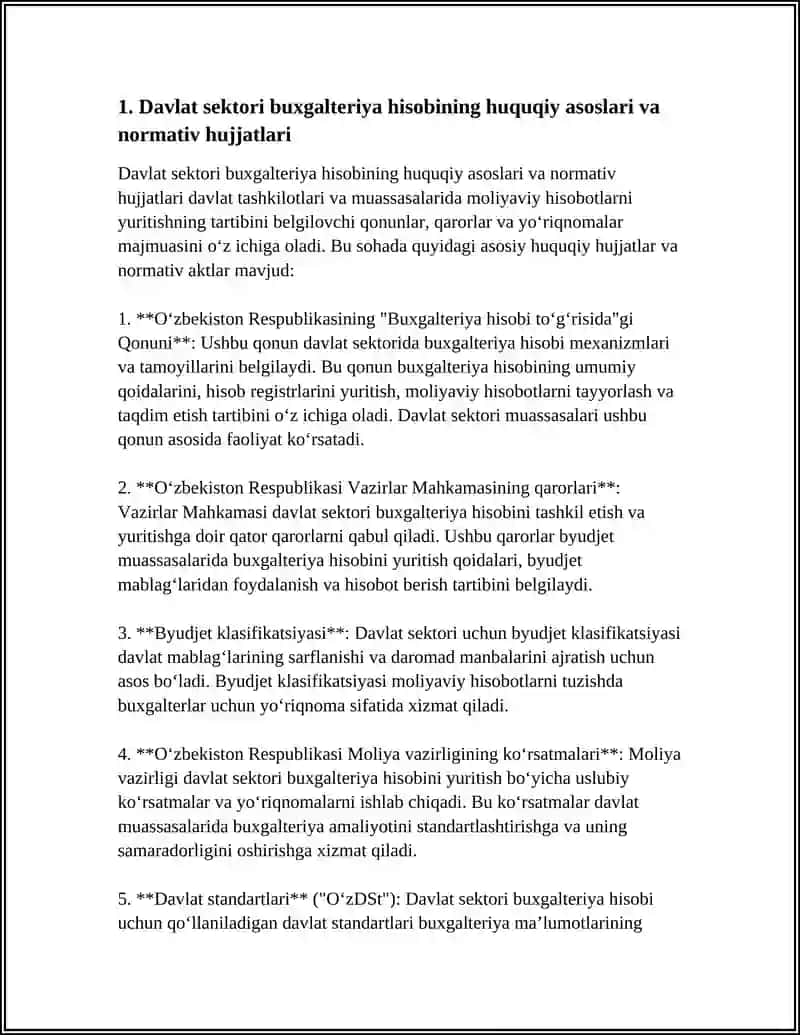 O‘ZBEKISTON RESPUBLIKASI OLIY TA’LIM FAN VA INNOVATSIYA VAZIRLIGI TOSHKENT DAVLAT IQTISODIYOT UNIVERSITETI MUSTAQIL ISH 3