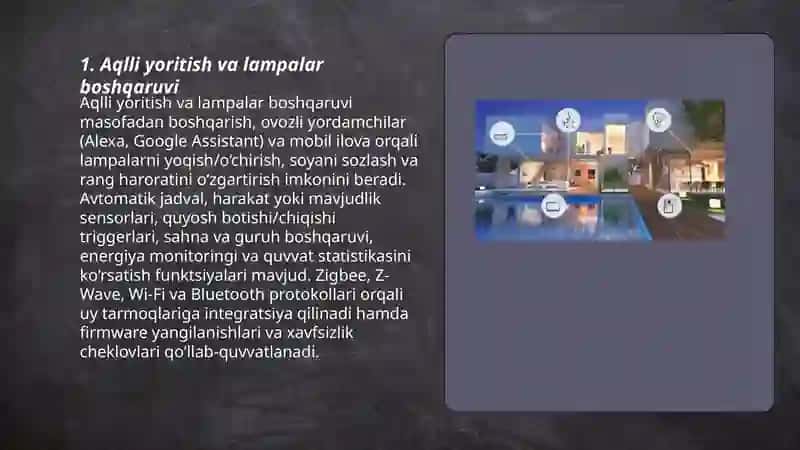 Aqlli uy texnologiyalari 3
