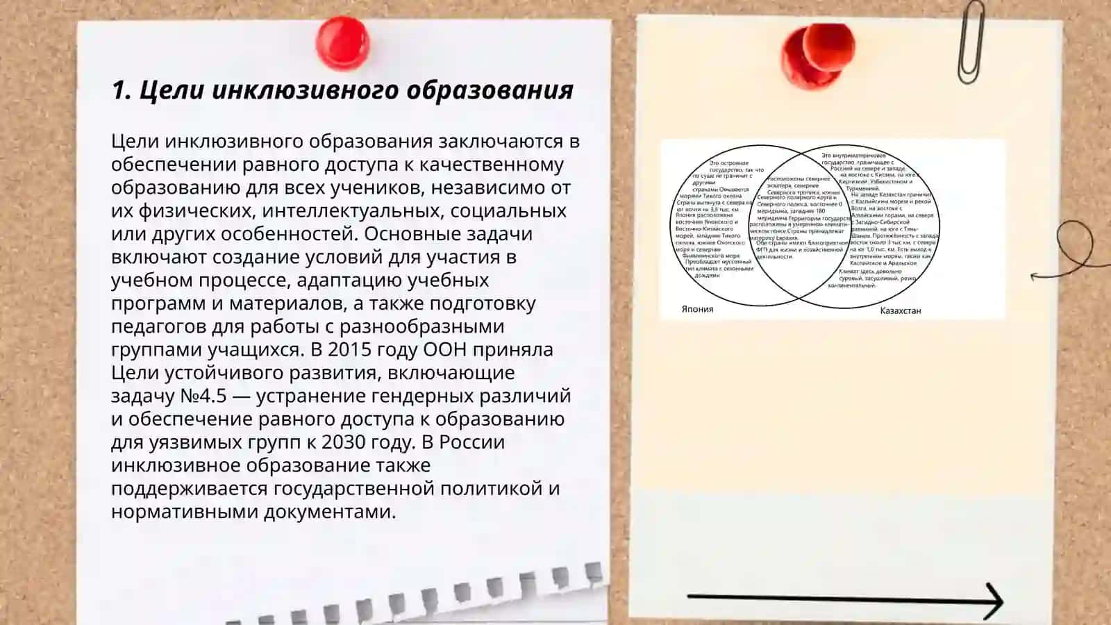 Цели инклюзивного образования 3