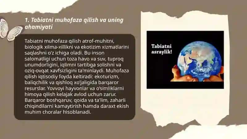 Tabiatni asraylik 3