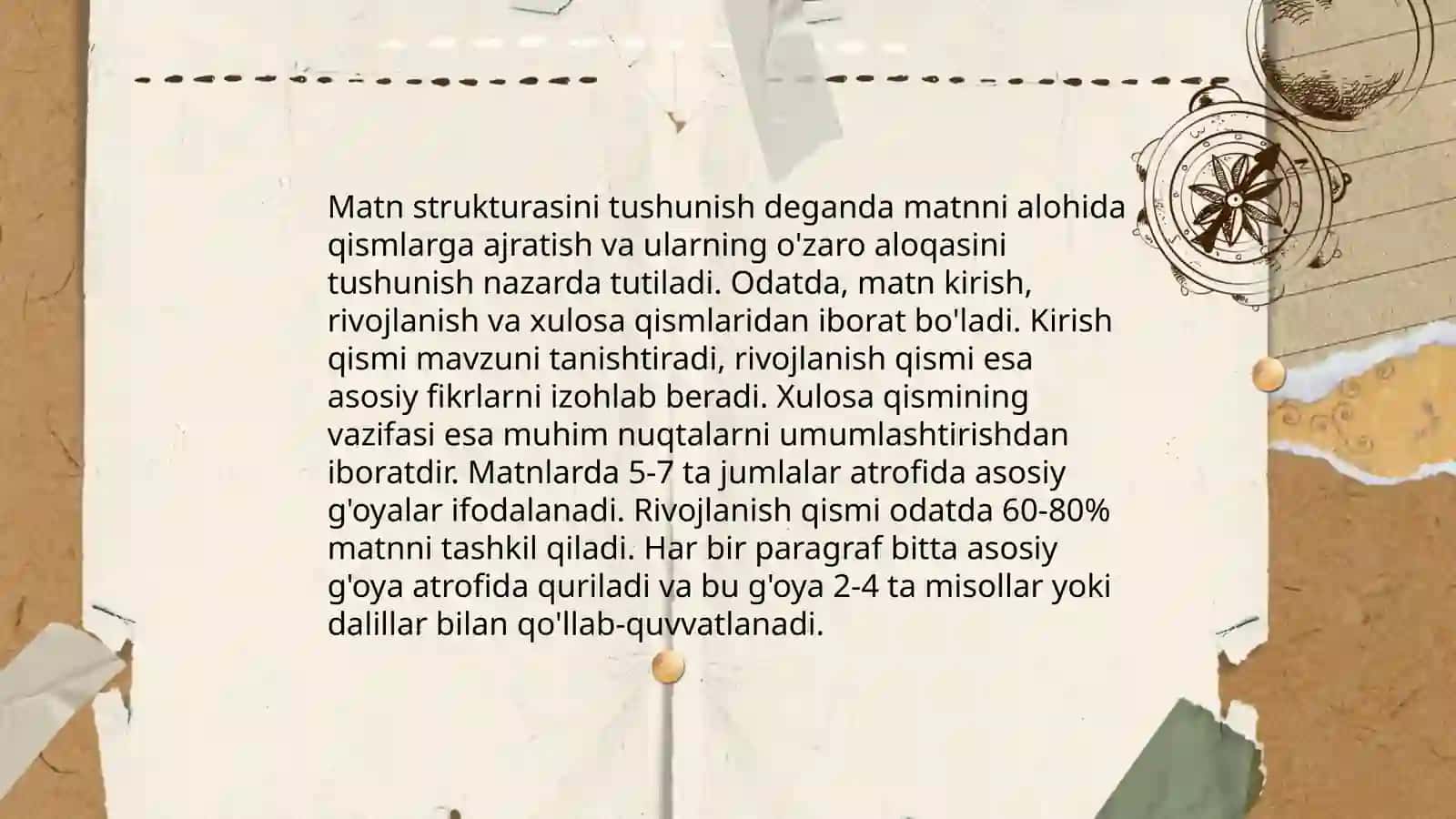 Matn va uning ko'rinishi 3