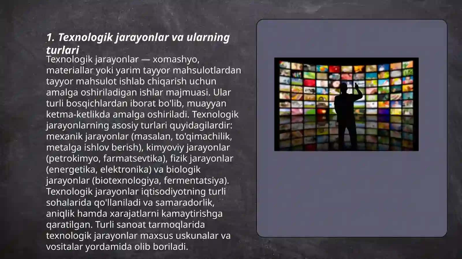 Texnologik jarayon 3