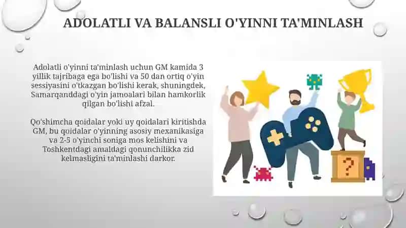 Adolatli va Balansli O'yinni Ta'minlash 3