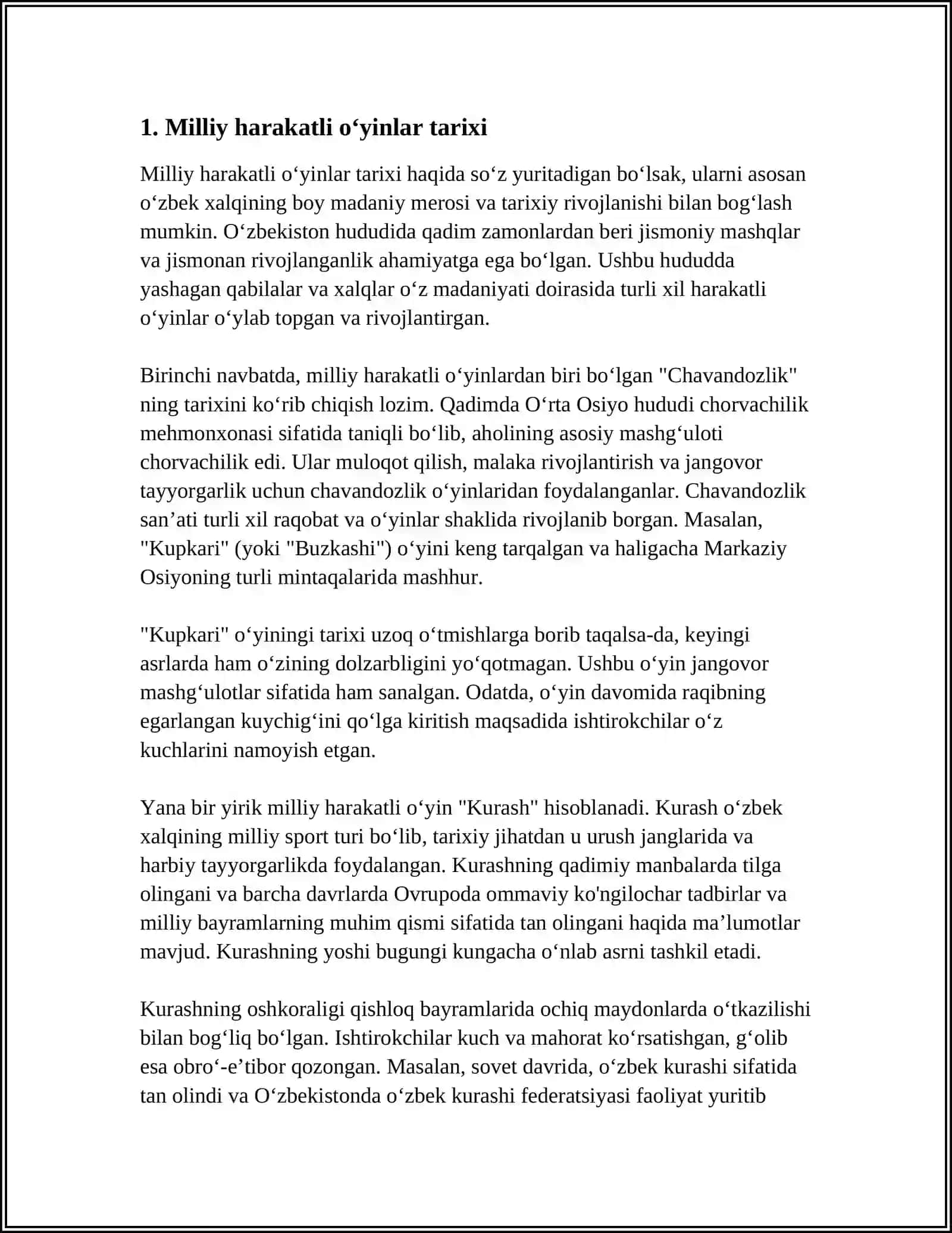 MILLIY HARAKATLI O’YINLAR HAQIDA 3