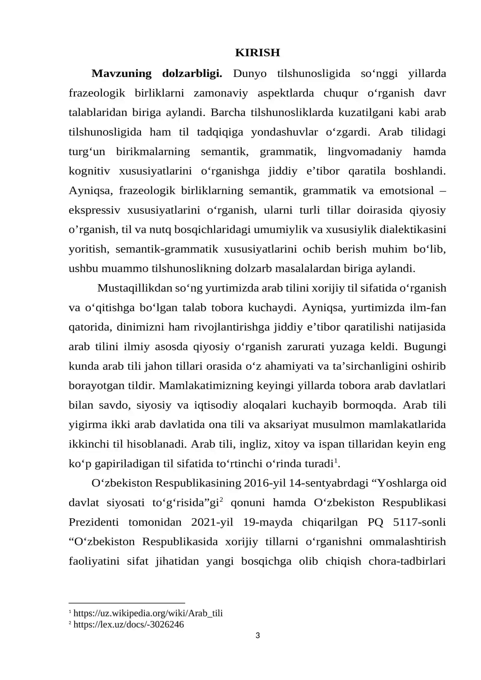 KURS ISHI Arab tilida frazeologizmlar tarixi 3