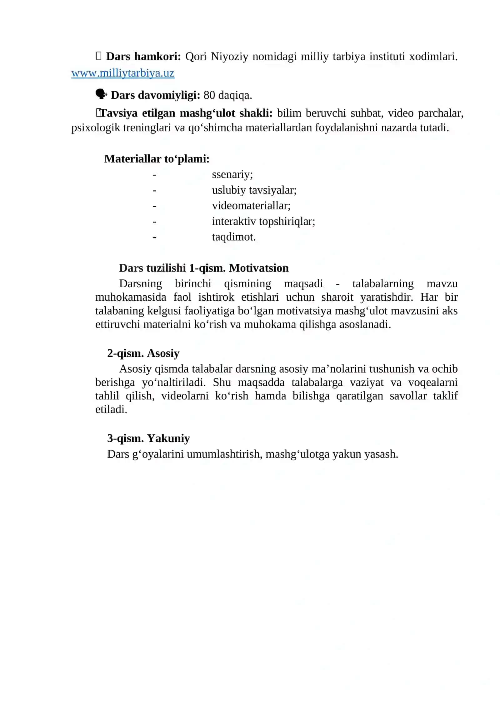 Axloq, intizom va mas’uliyat 3
