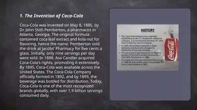 The history of coca-cola 3