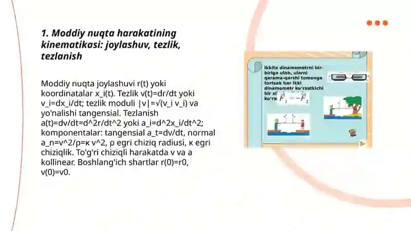 Moddiy nuqta dinamikasi 3