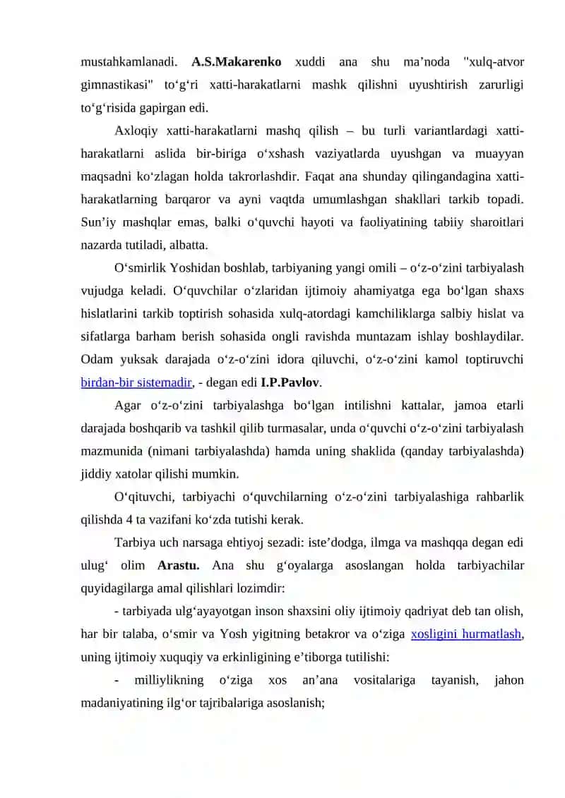 O‘QITUVCHINING AXLOQ IDELI SIFATIDA 3