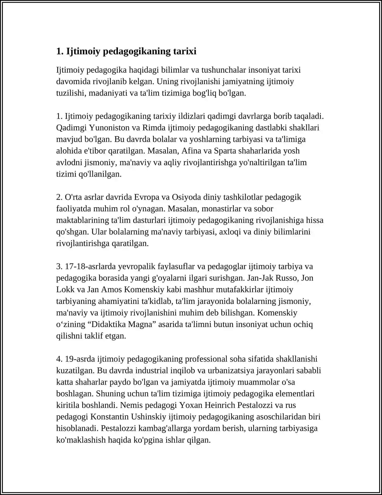 Ijtimoiy pedagogik tamoyillar va kategoriyalar 3
