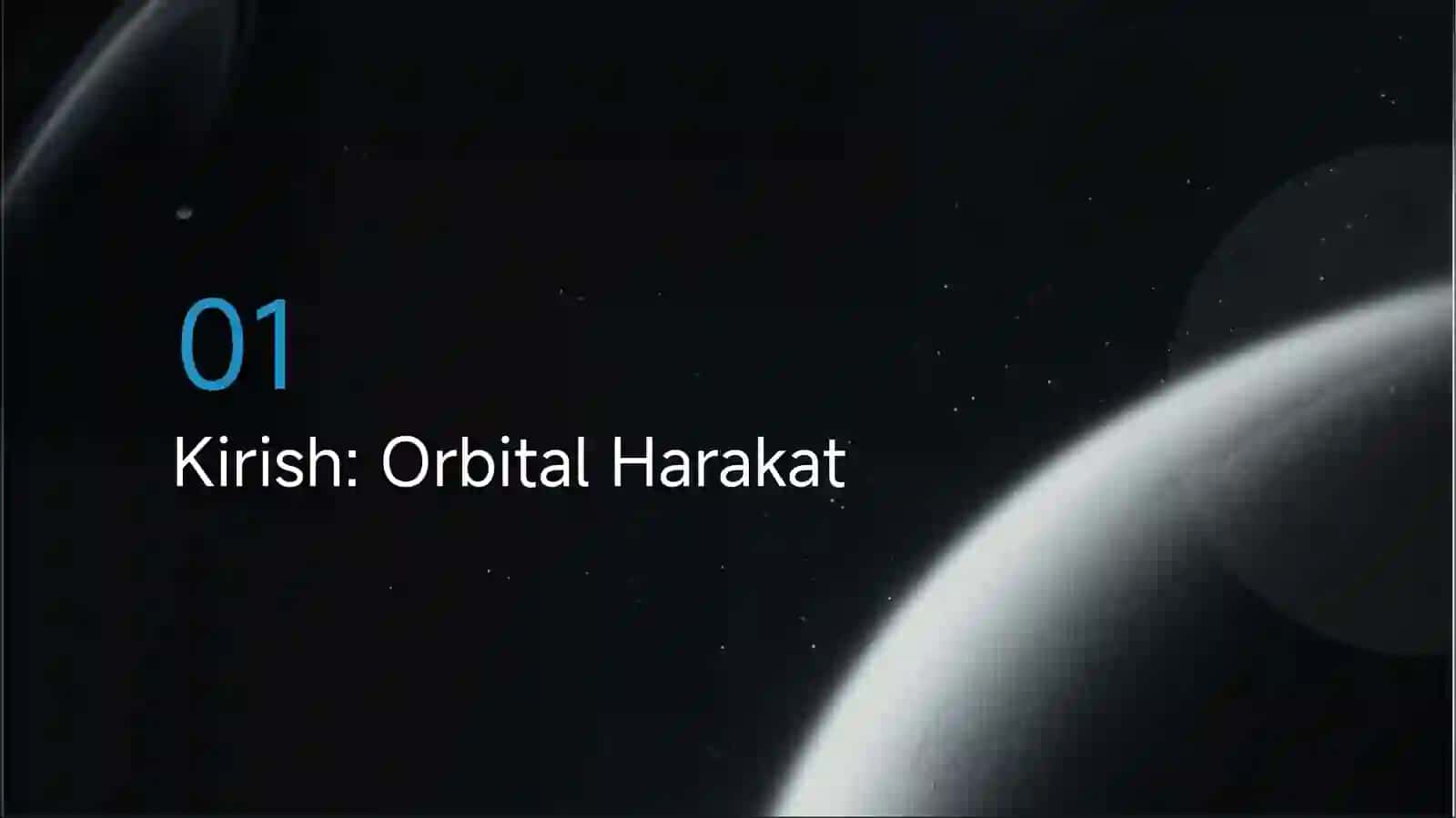 Yer Atrofida Uchish: Orbital Manevr & Oyga Yo‘l 3