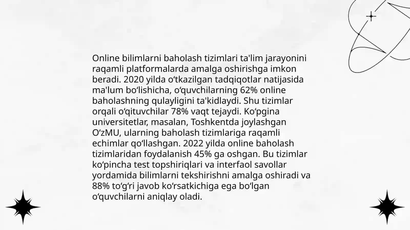 Online bilimlarni baholash tizimlari 3