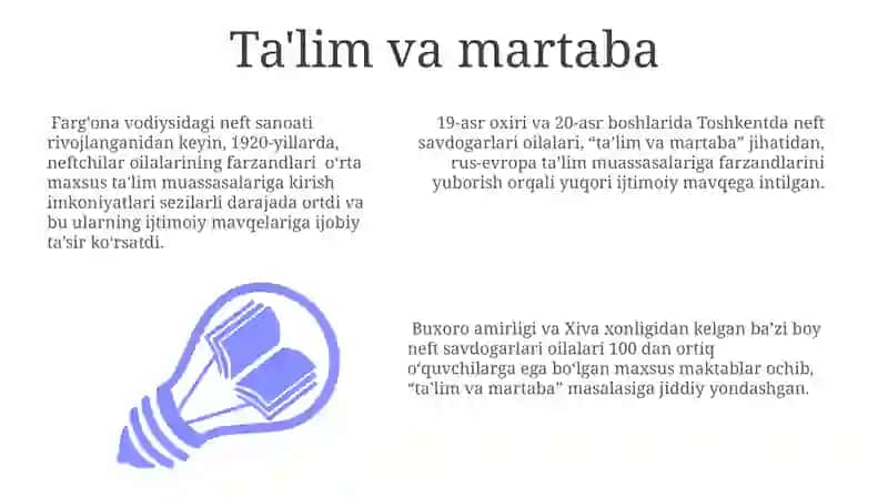 Neft oilaning ijtimoiy maqomi 3