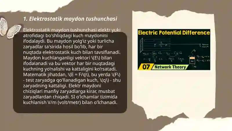 Elektr magnitizm fanidan taqdimot 3