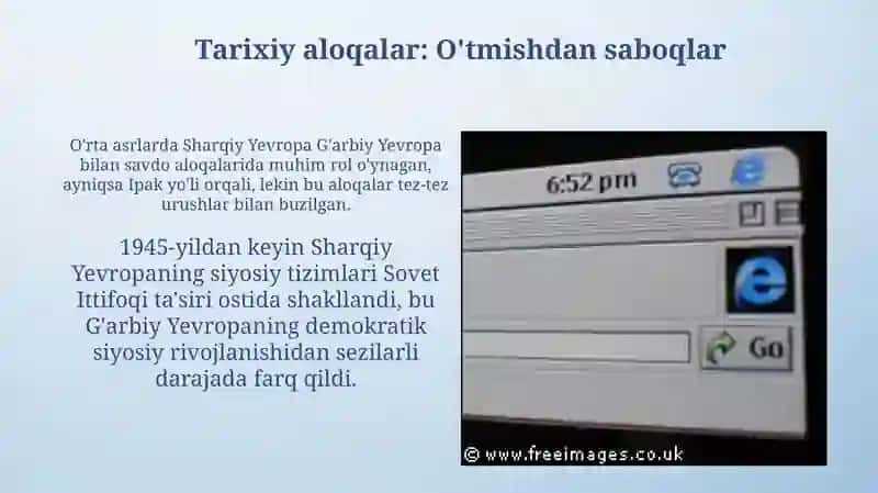 Tarixiy Aloqalar va Siyosiy Tizimlar 3