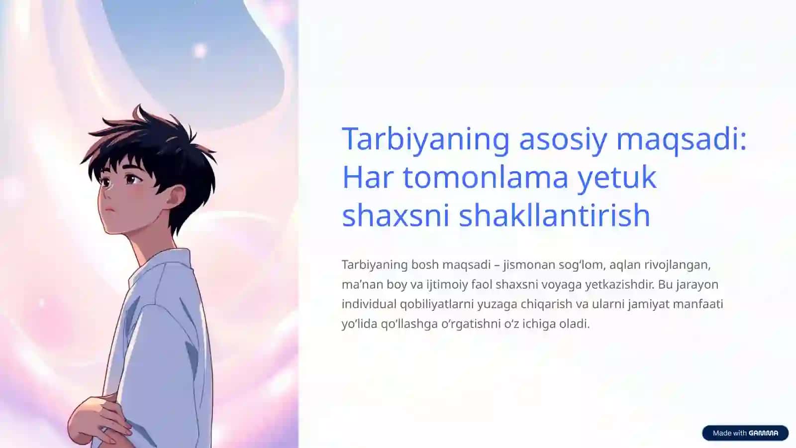 Tarbiyaning maqsad va vazifalari: Keng qamrovli tahlil 3