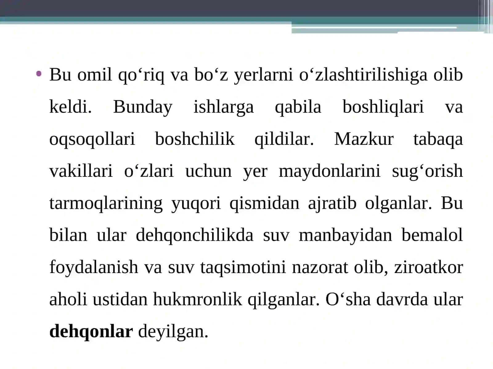Ilk o‘rta asrlarda yer egaligi munosabatlari 3