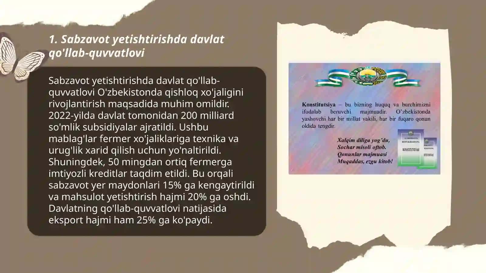 Sabzavot va polizchilikni rivojlantirish 3
