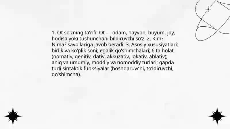 Ot sõz turkumi 3