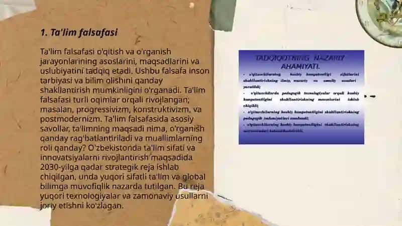 Ta'lim falsafasi 3