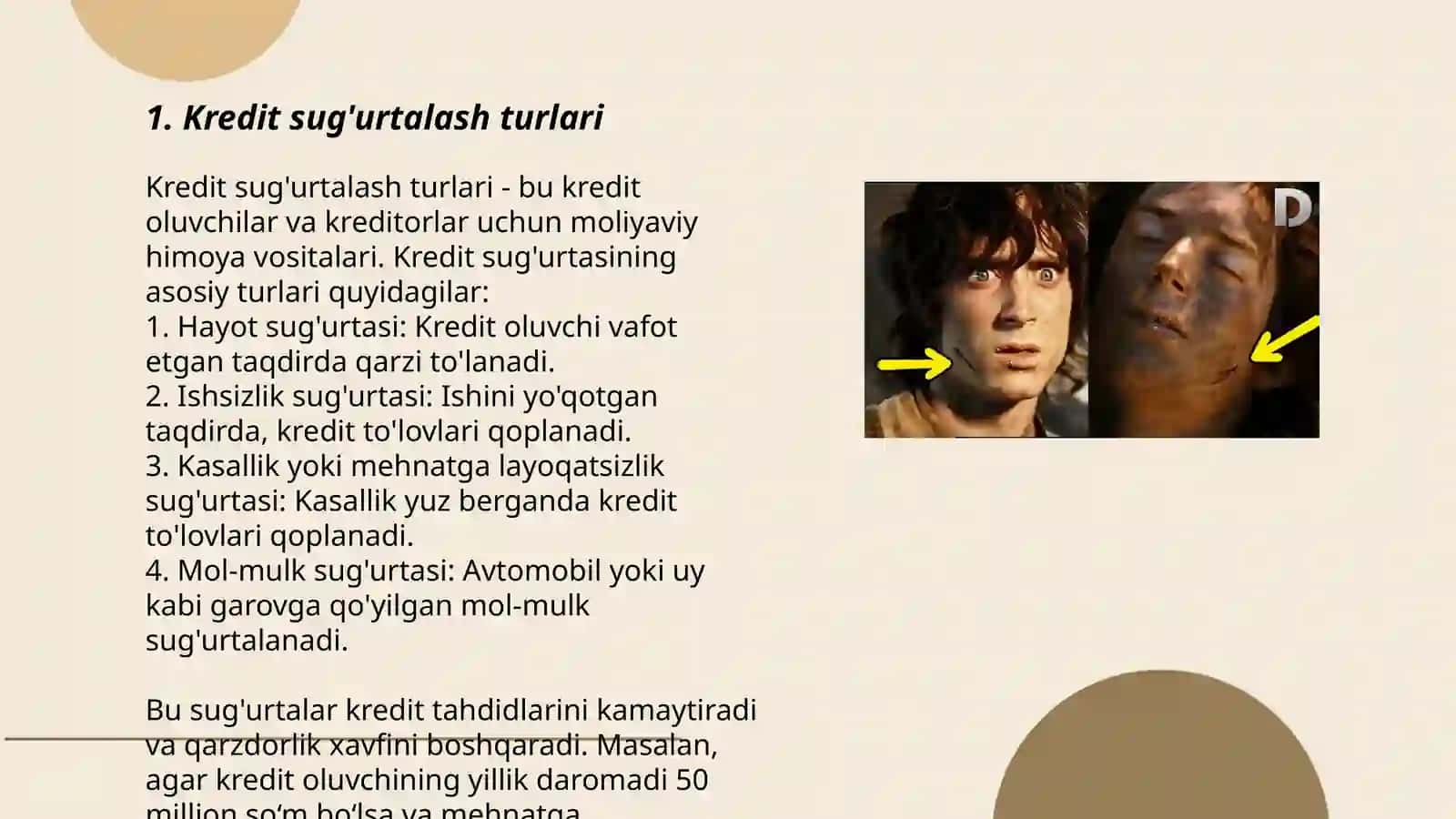 Kreditlarni sug'urtalash 3