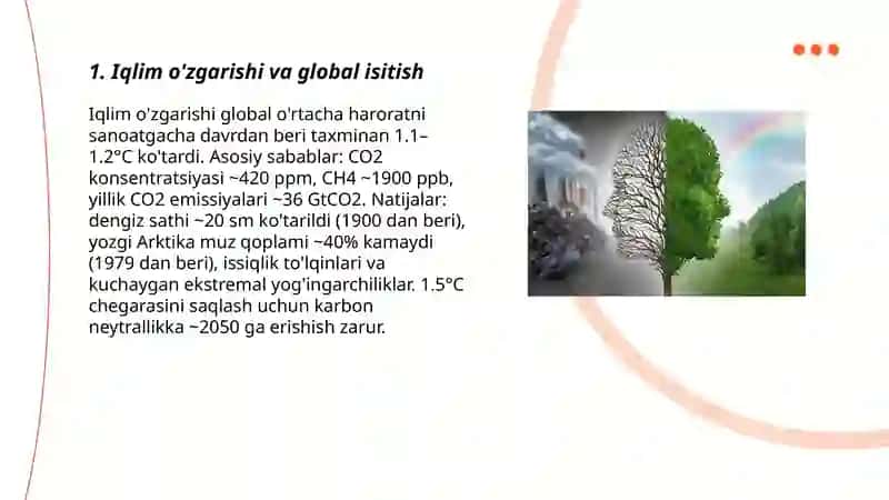 Global ekologik muammolar 3