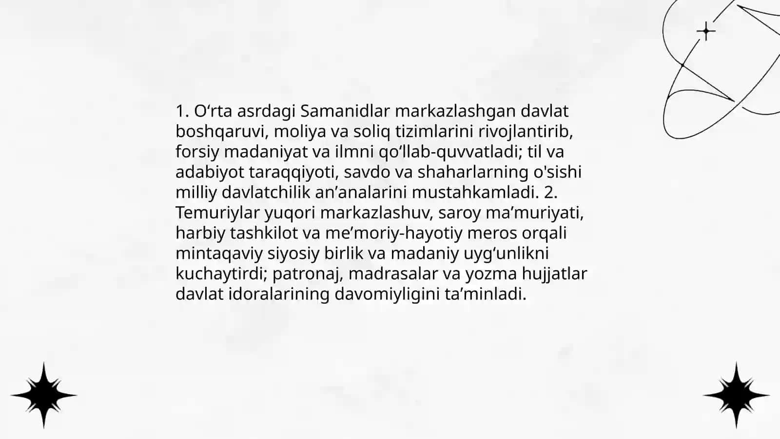 Oʻzbekistonda Mustaqillik gʻoyalarining tarixiy asoslari 3