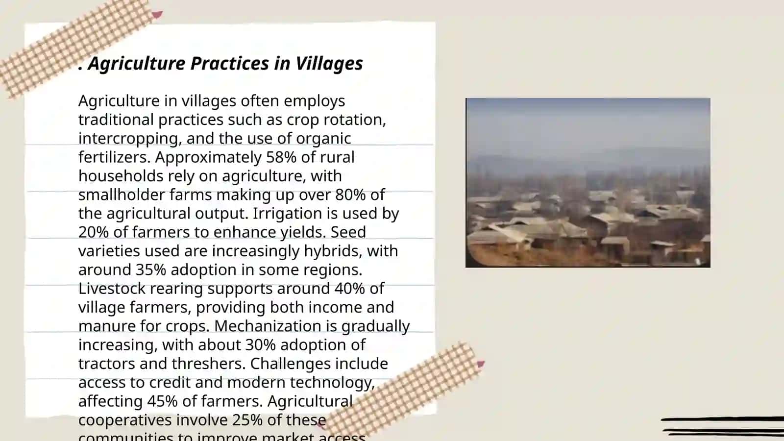 Village life 3