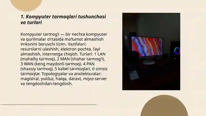 Kompyuter tarmoqlari 3