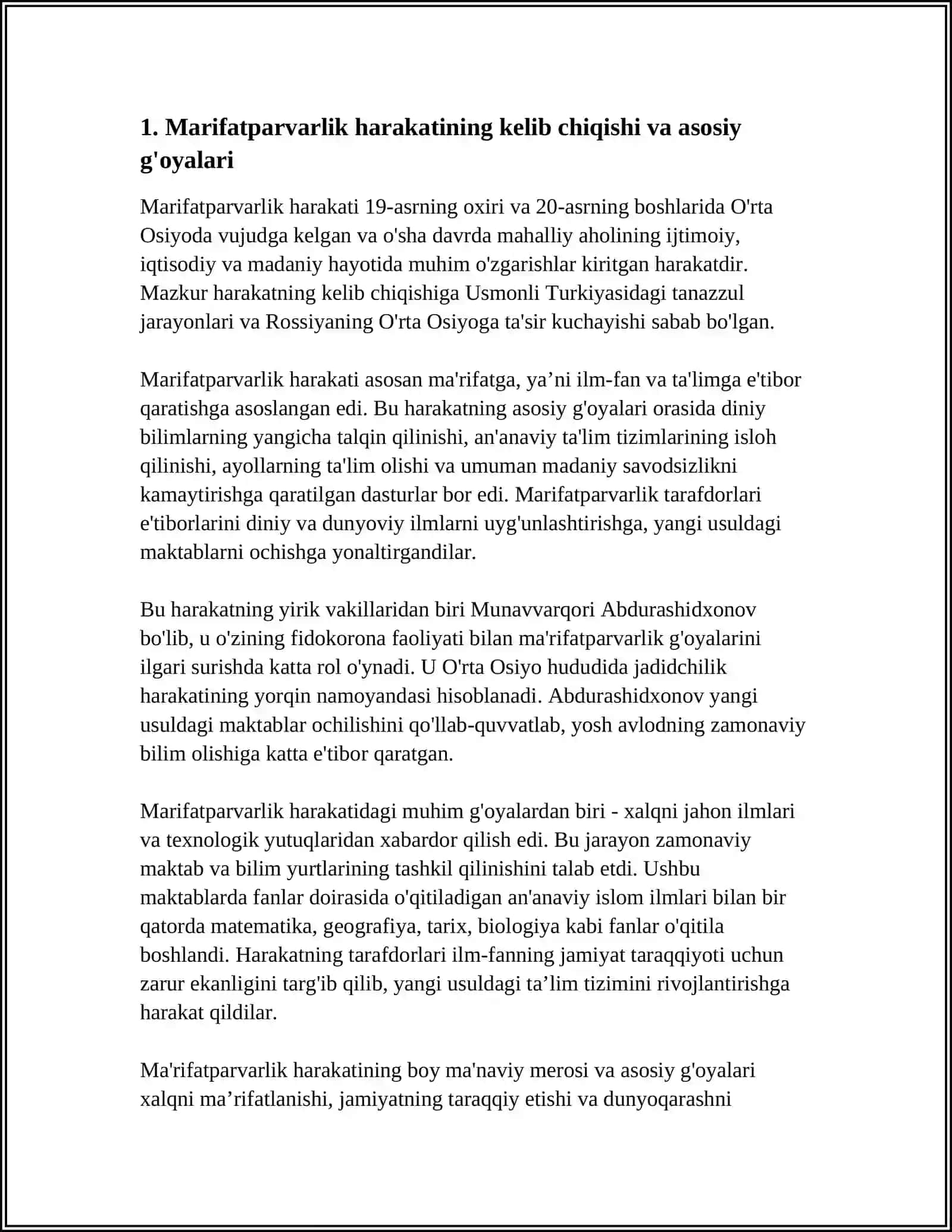 MARIFATPARVARLIK HARAKATI 3