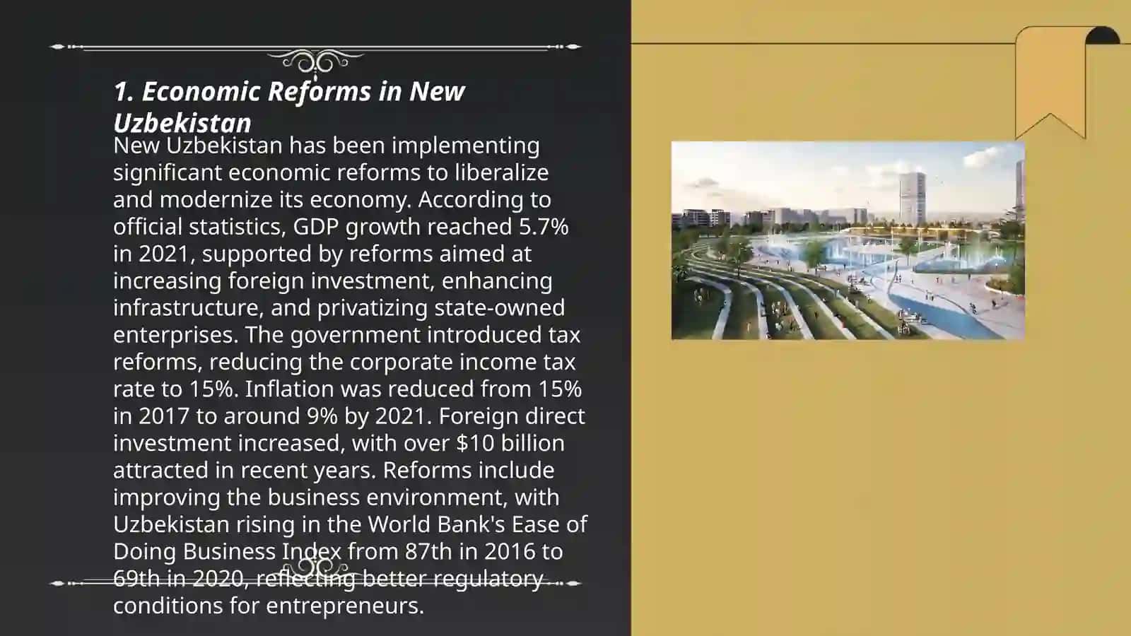 Economic Reforms in New Uzbekistan 3